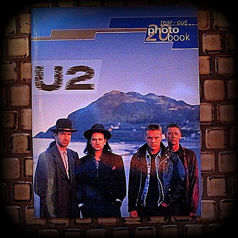 U2 - Vintage 1993 Tear-out Photo Book 